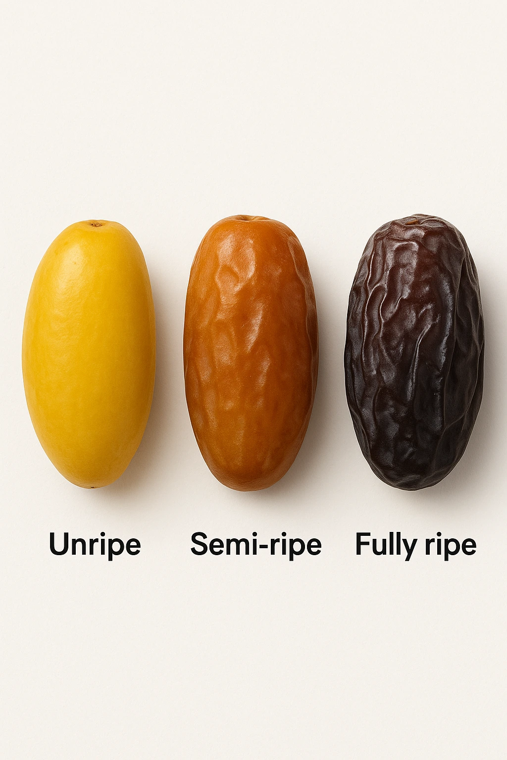 Medjool Dates Ripening Stages