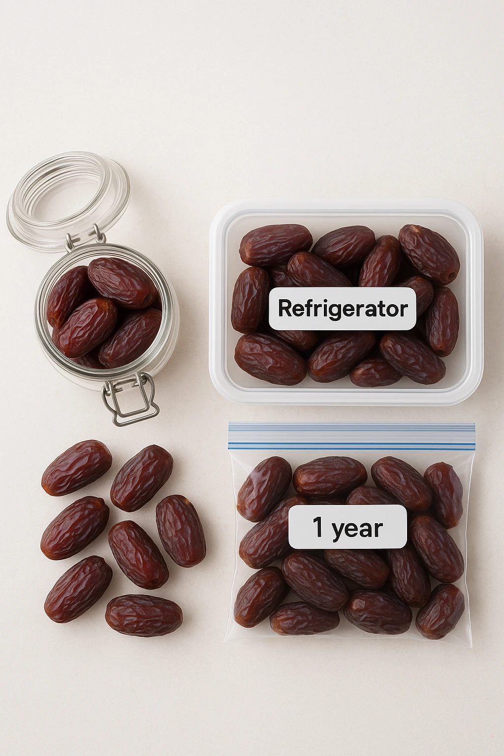 Medjool Dates storage options