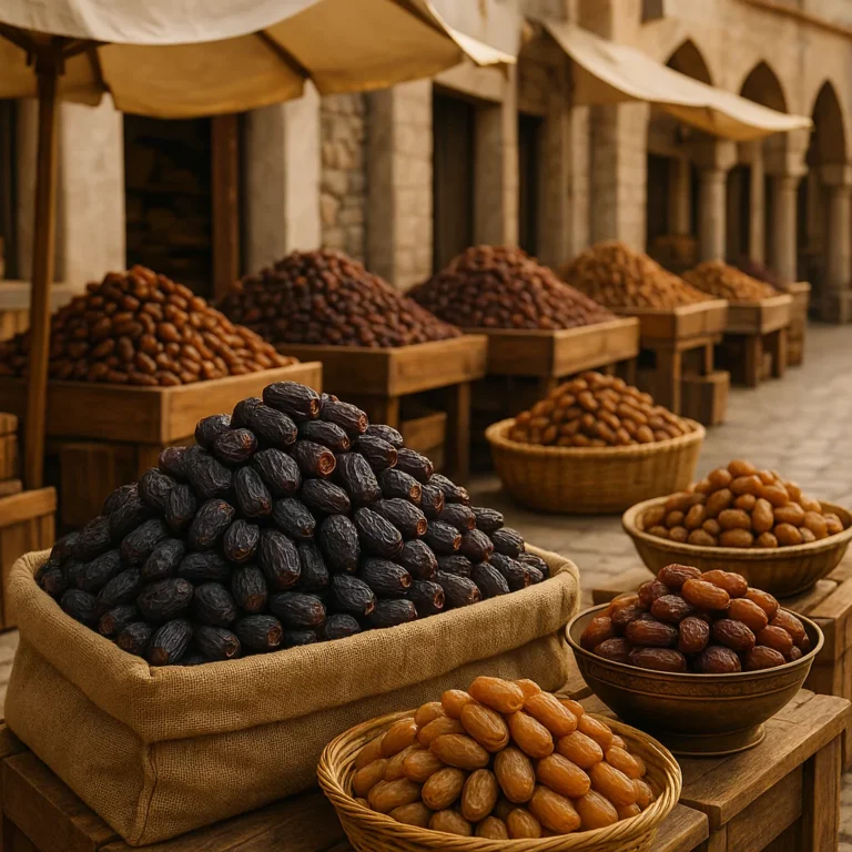 different dates in a souq