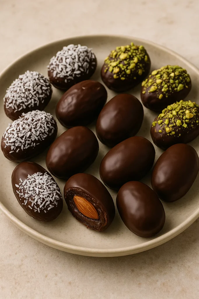Chocolate Stuffed Dates