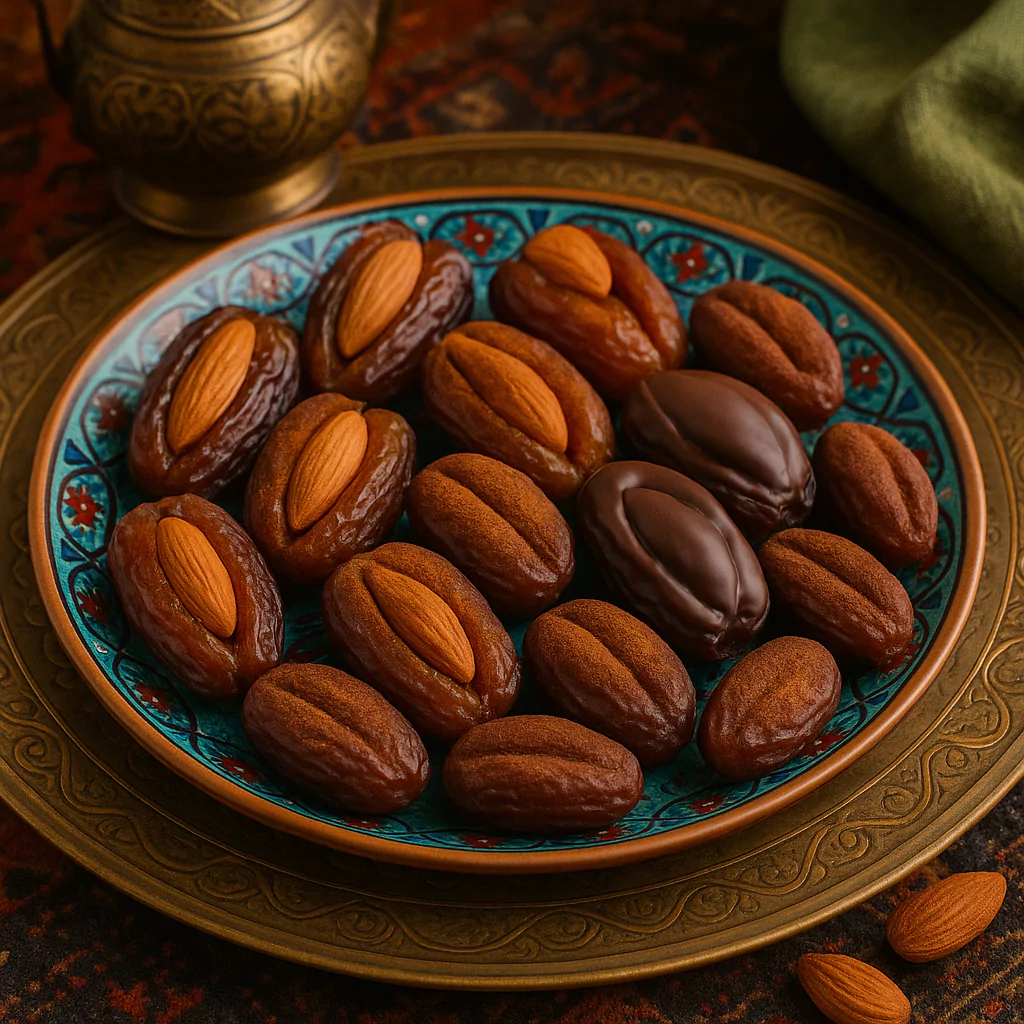 almond stuffed dates